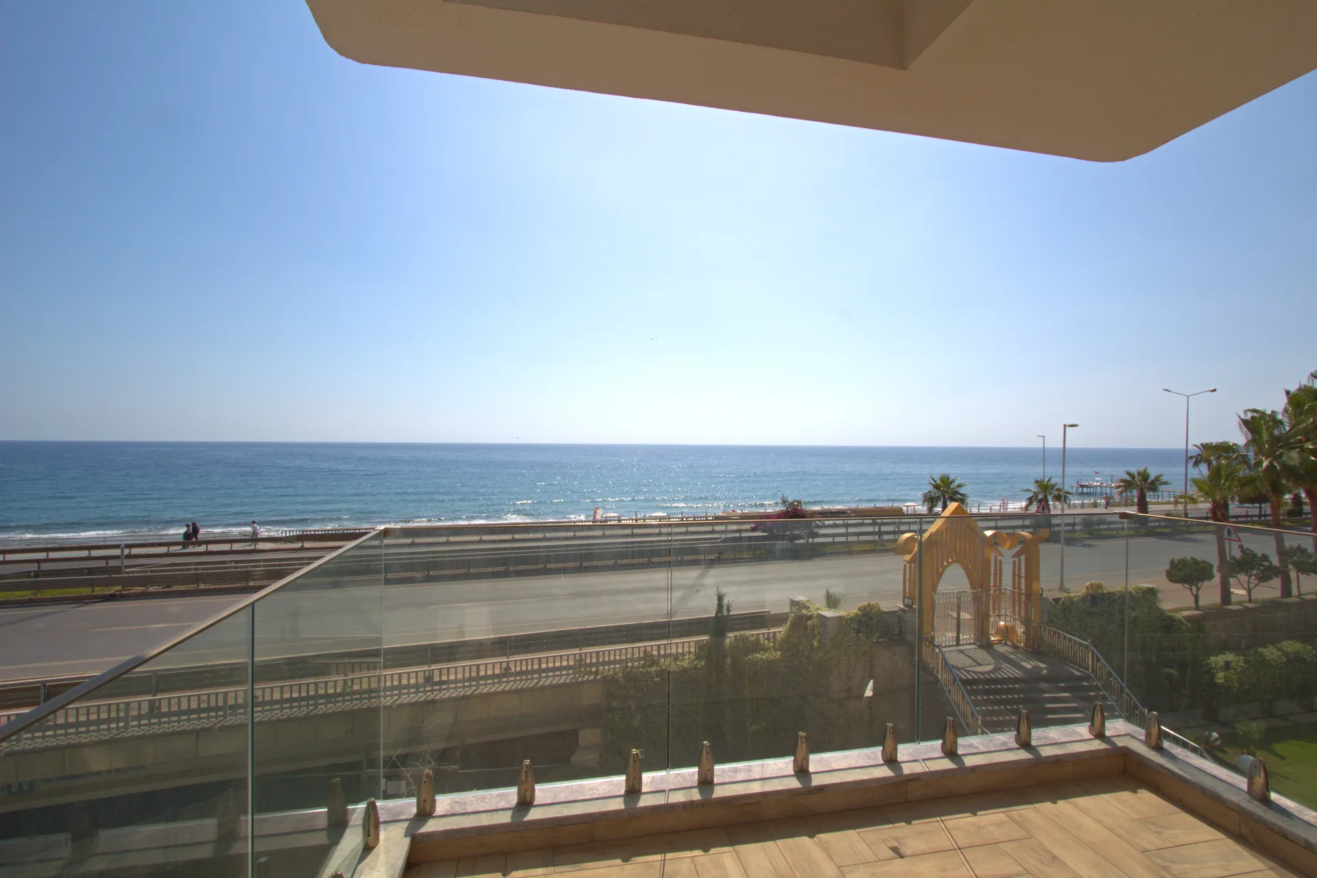 Cebeci Towers'ta Deniz ve Alanya Kalesi Manzaralı 2+1