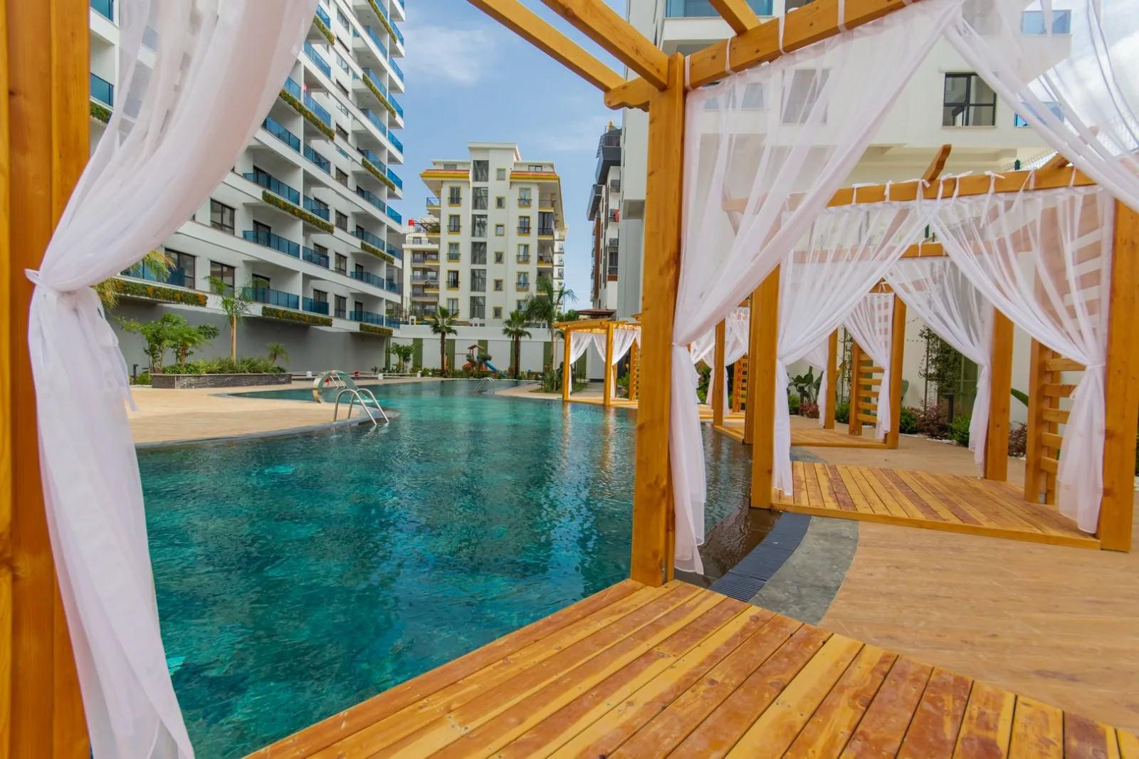 İki Balkonlu, Sosyal Olanakları Güçlü Green Ocean Residence